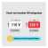 Etiquetas Para Tomadas 110v E 220v Vinil Adesivo 80 Unidades